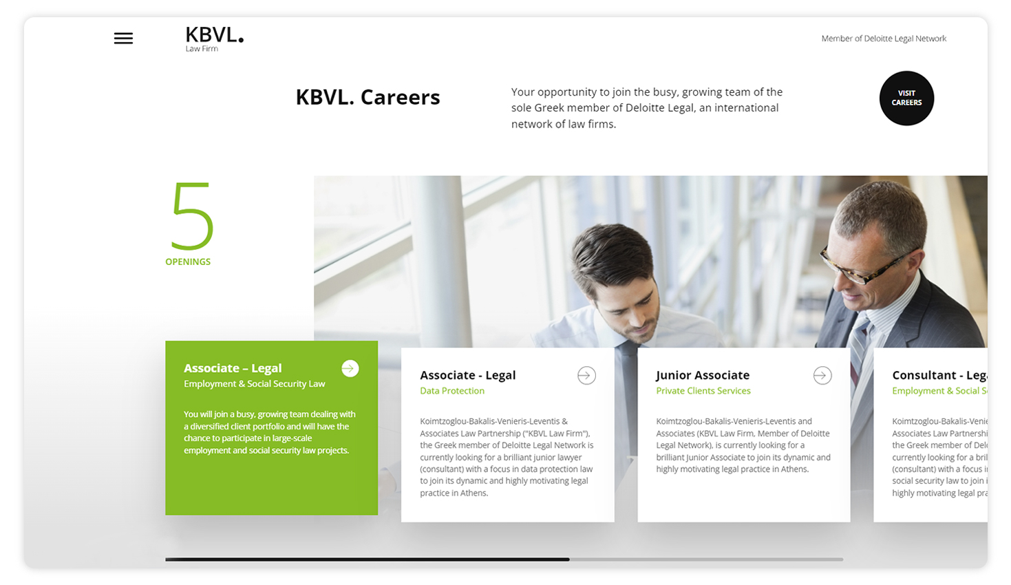 Career opportunities WEB DESIGN